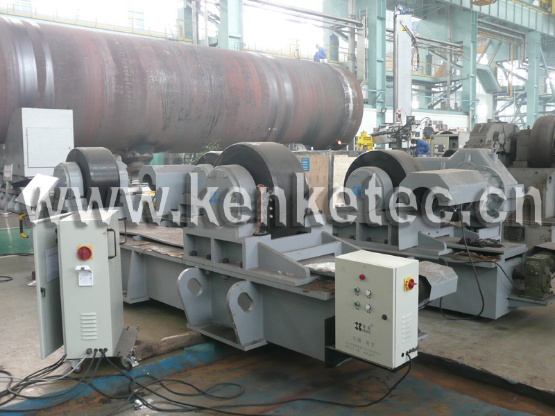 <b>500T絲桿可調式滾輪架</b>